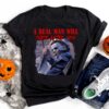 Michael Myers And Jason Voorhees Drink Dunkin’ Donuts Shirt