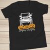 Brooms Are For Amateurs Jeep Halloween T-Shirt