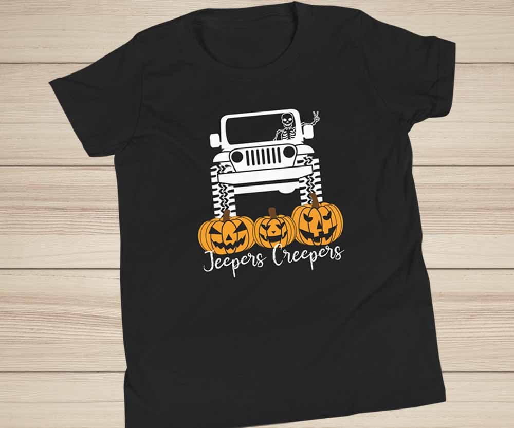 Boys Shirt Halloween Kids Jeep Girl