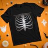 Skeleton Baby Pregnant Xray Rib Cage For Fall Halloween Sweatshirt