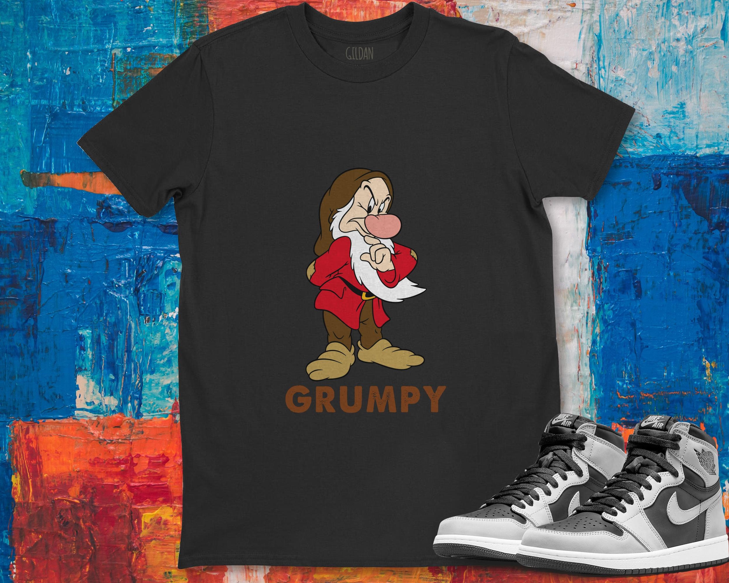 Grumpy Dwarf Snow White And The Seven Dwarfs Unisex Gift T-Shirt