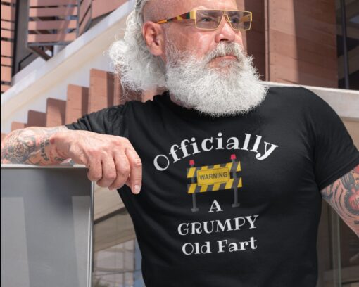 Grumpy Old Man Funny Grandpa Retirement Shirt