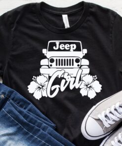 Halloween jeep girl Vacation shirt