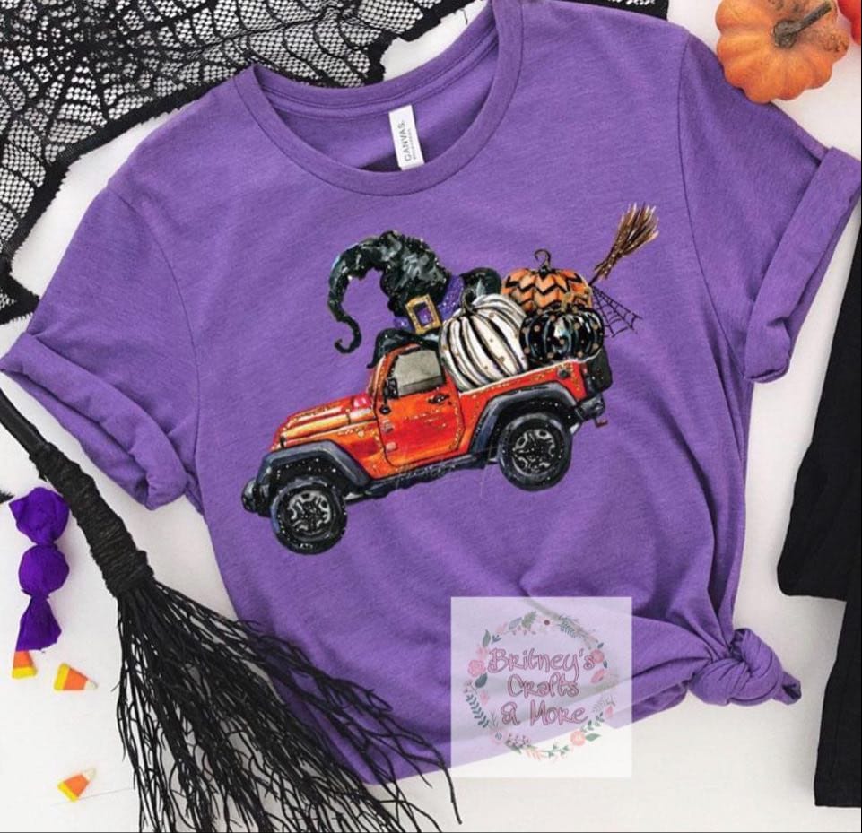 Halloween Gift Jeep Shirt