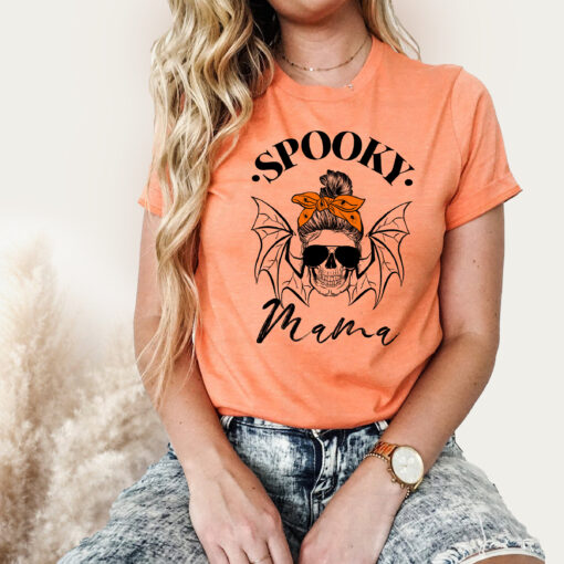 Halloween Party Mom Skull Shirt