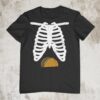 Halloween Maternity Shirt Skeleton Baby Girl Cute