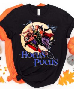Hocus Pocus Sanderson Sisters bleached Halloween Shirt
