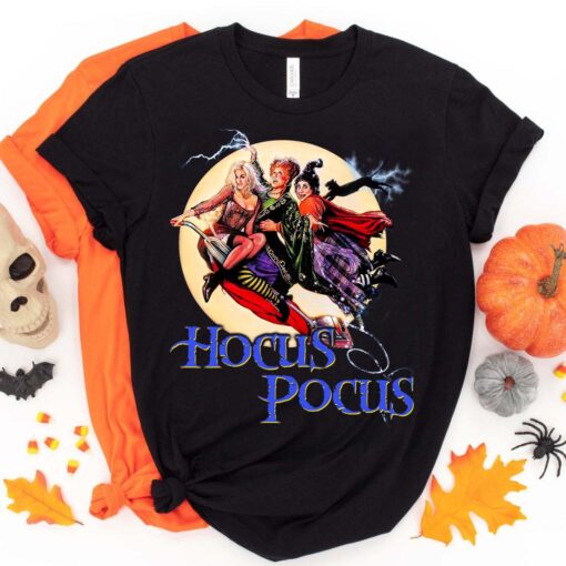 Hocus Pocus Sanderson Sisters Bleached Halloween Shirt