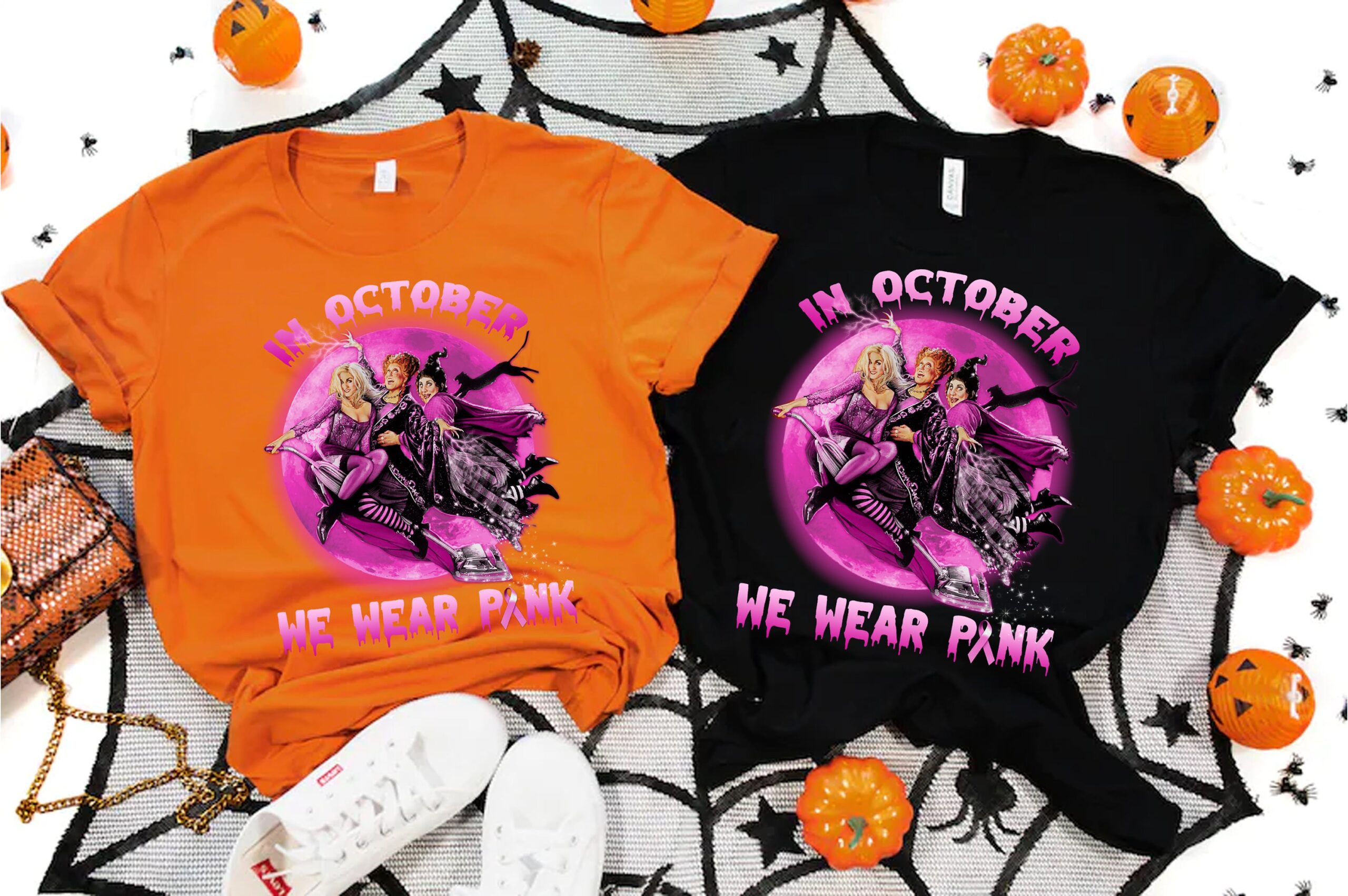 Hocus Pocus Sanderson Sisters Bleached Halloween Gift Shirt