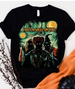 Hocus pocus womens Sanderson Halloween shirt
