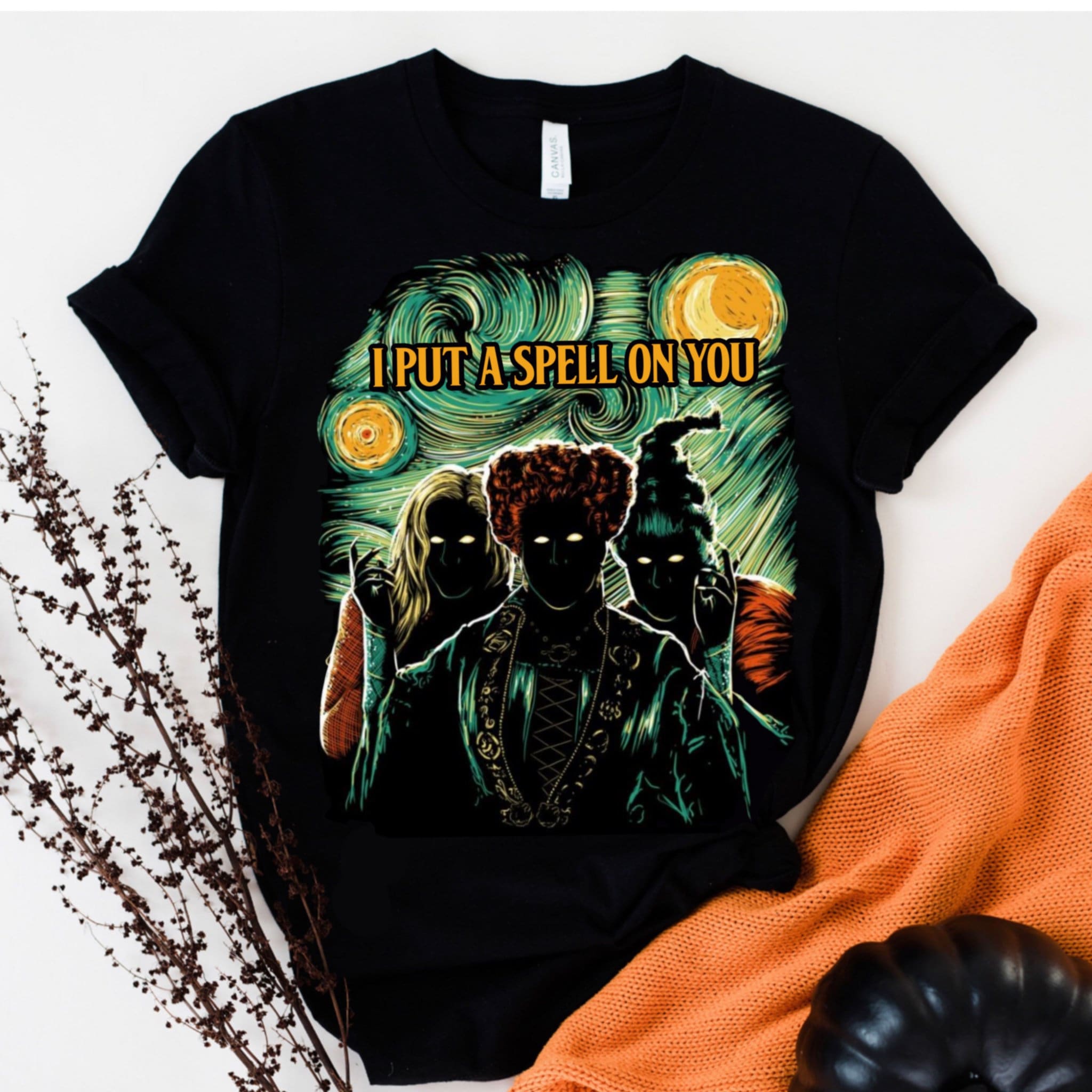 Hocus Pocus Womens Sanderson Halloween Shirt