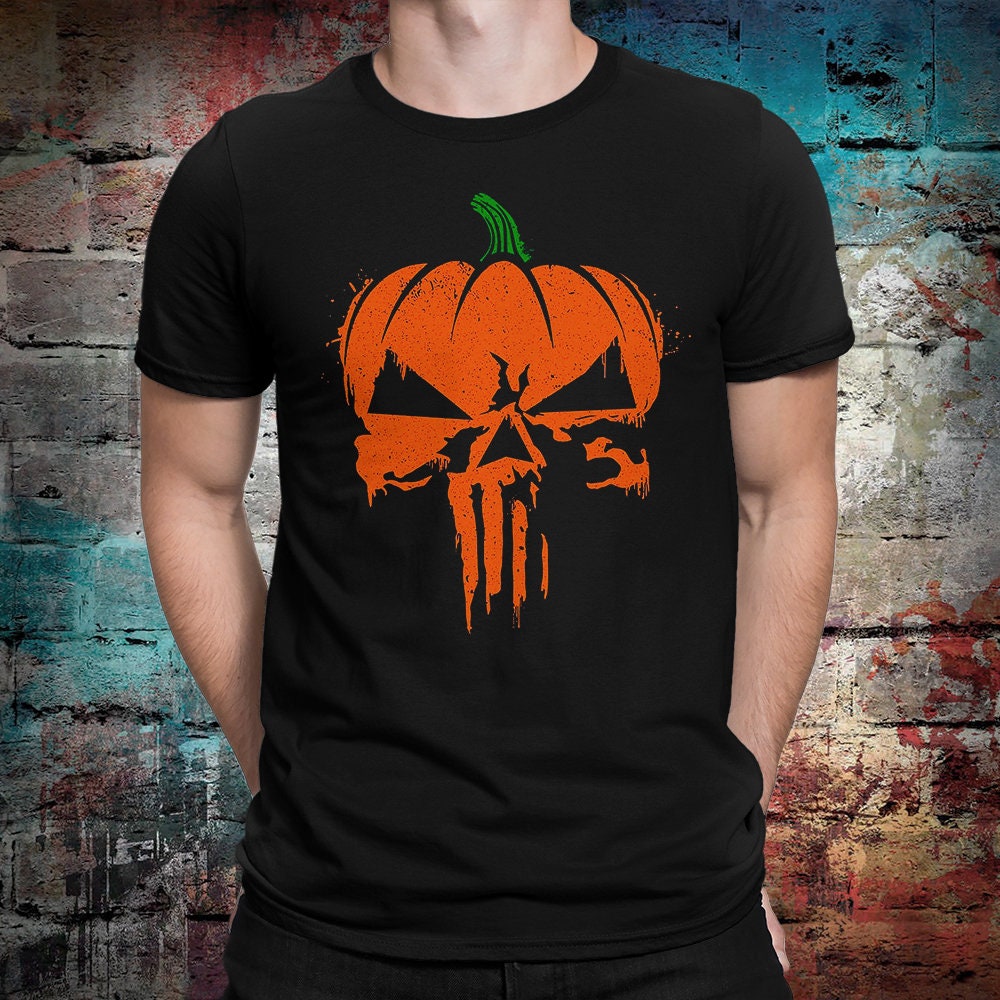 The Punisher Halloween Pumpkin Shirt