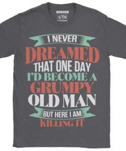 Grumpy Old Man T Shirt UK Halloween t shirt