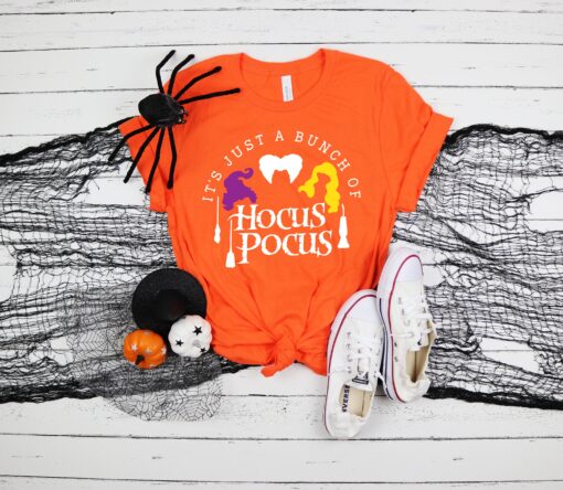 It’s Just A Bunch Of Hocus Pocus Halloween Shirts