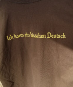 Grumpy Dwarf I know German Graphic T Shirt