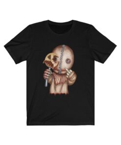 Sam Trick r Treat Horror Halloween Unisex Cotton shirt