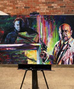 Loomis and Michael Myers Halloween Poster