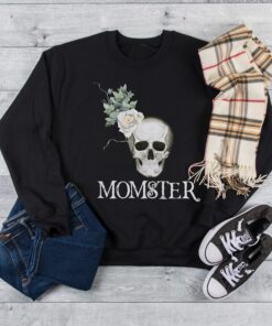 Momster Skull Halloween Sweatshirt