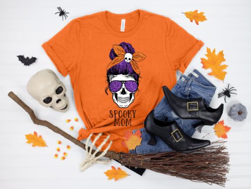 Spooky Mom Halloween Shirt