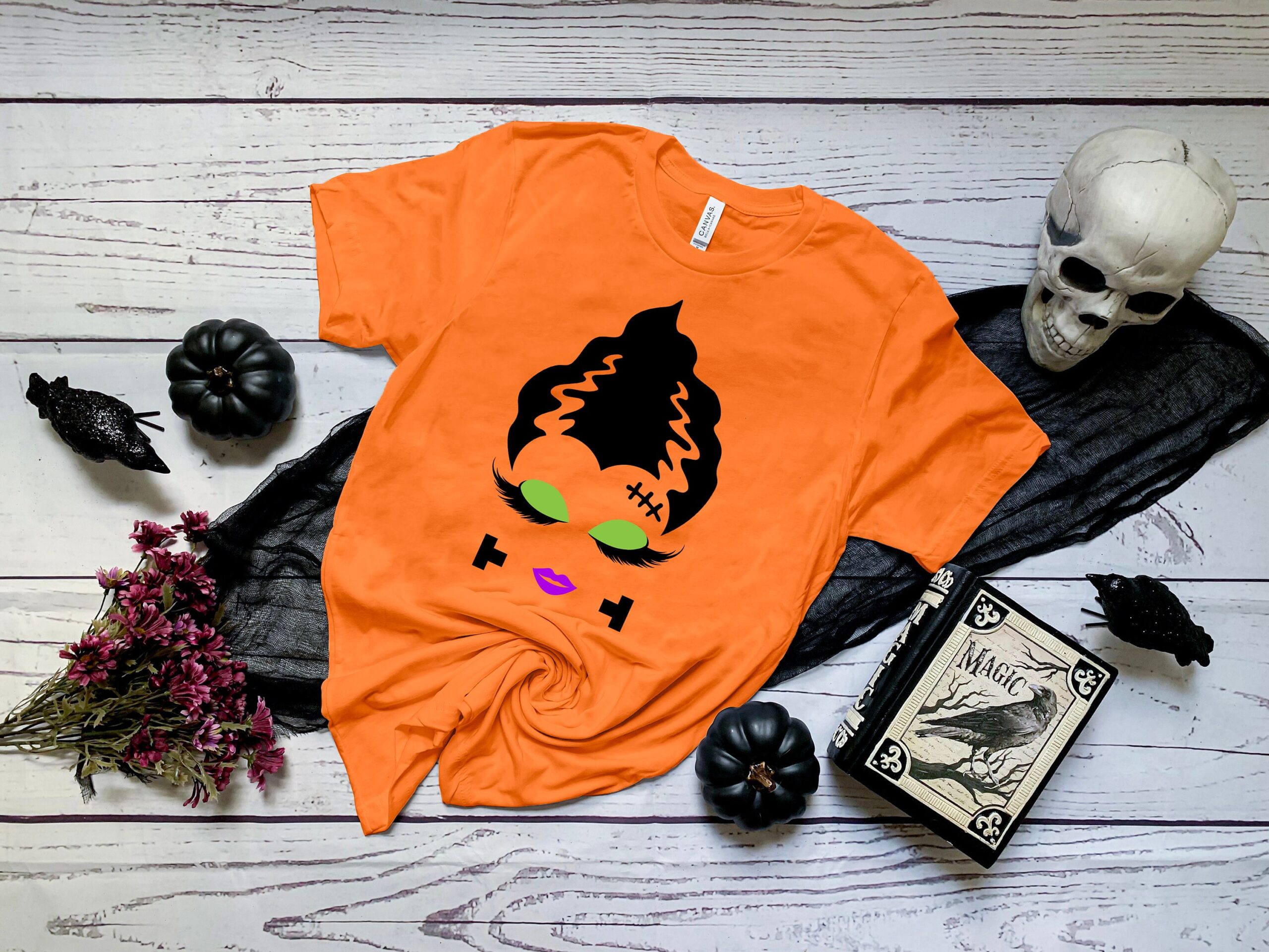 Spooky Mom Halloween Hocus Pocus Horror Shirt