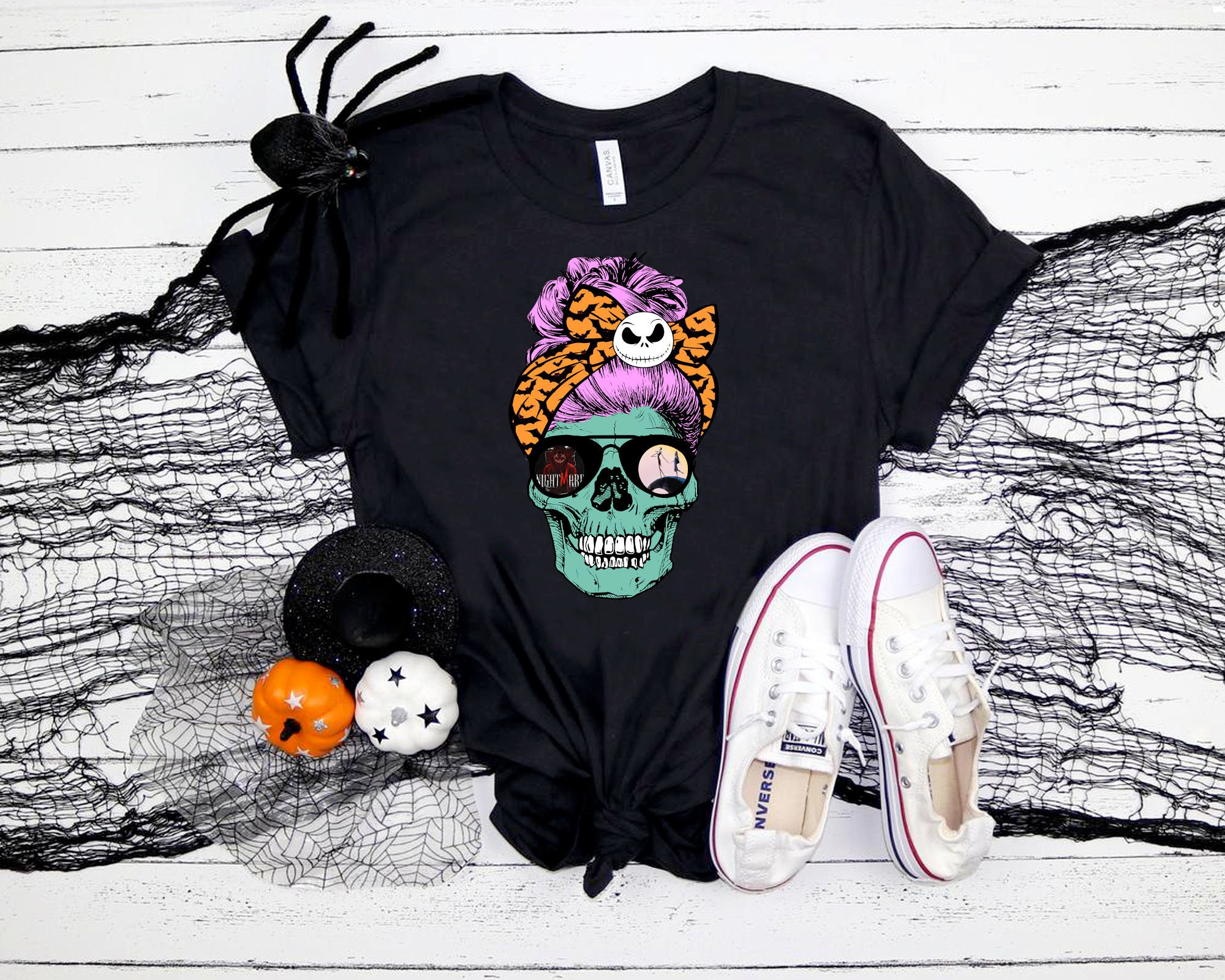 Skull Face With Sunglasses Shirt