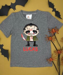 Boy's Horror Jason Halloween Horror Character Shirt