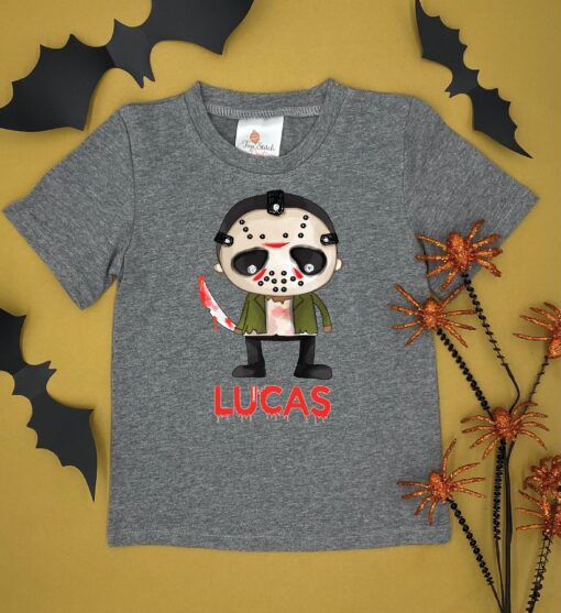Boy’s Horror Jason Halloween Character Shirt