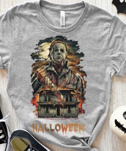 Michael Myers horror retro HALLOWEEN shirt
