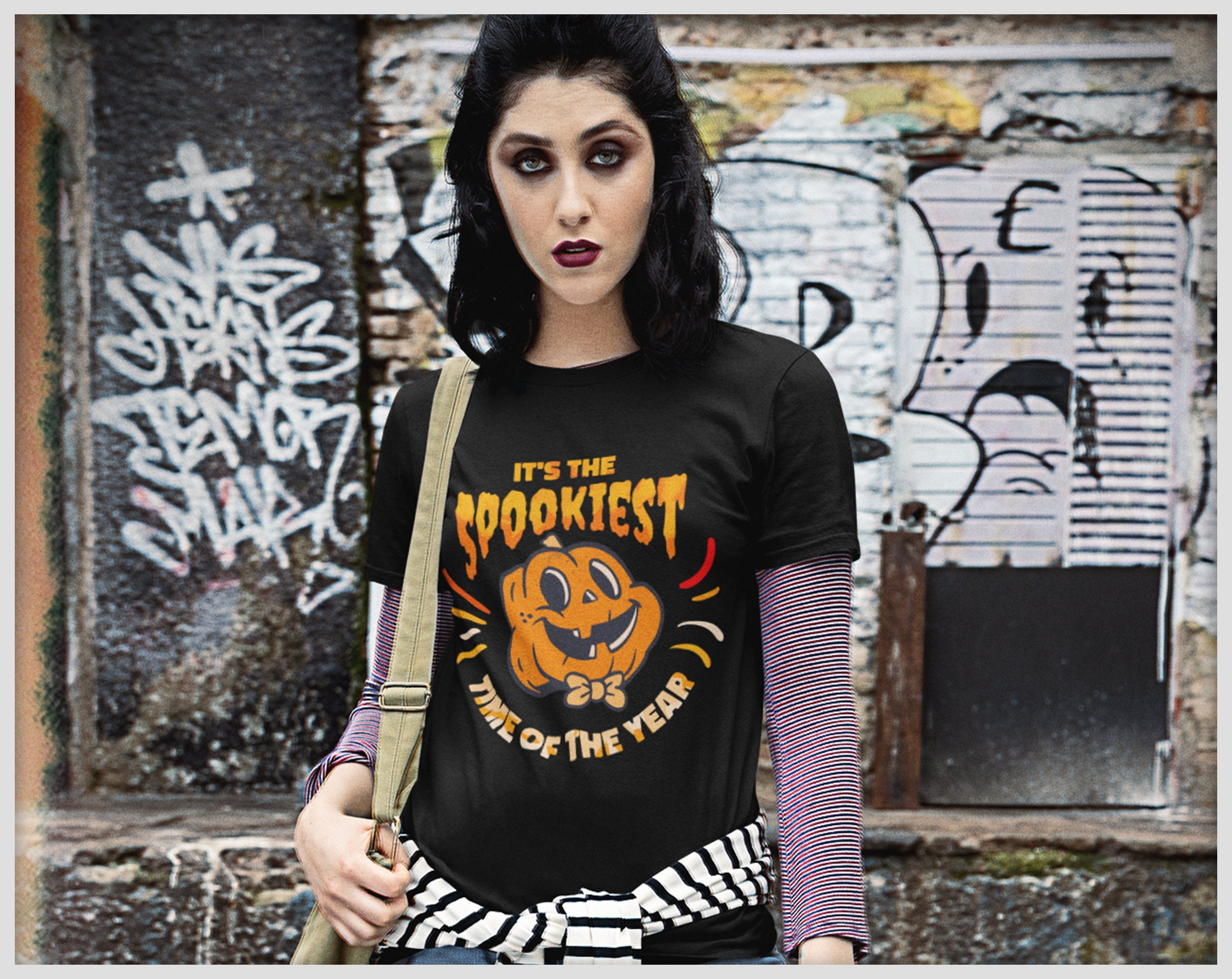 Rock And Roll Halloween Cute Cool Pumpkin Carving Shirt