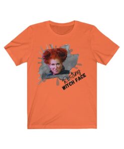 Resting Witch Face Halloween Winifred Sanderson Hocus Pocus Shirt