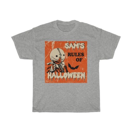 Trick R Treat Sam’s Rules Halloween Shirt