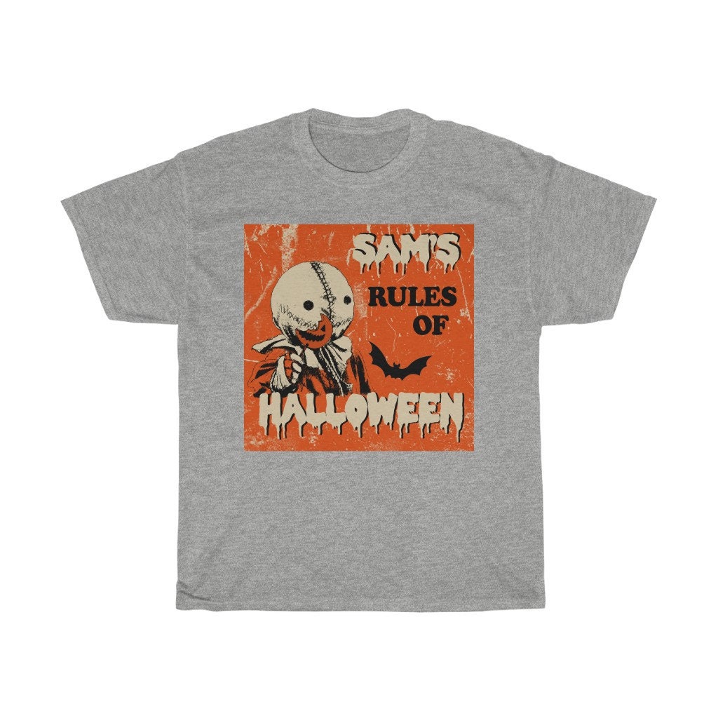 Trick R Treat Sam's Rules Halloween Shirt