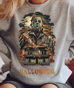 Michael Myers halloween vintage sweat shirt