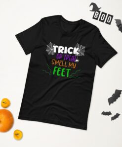 Trick or Treat Smell My Feet Halloween Shirt
