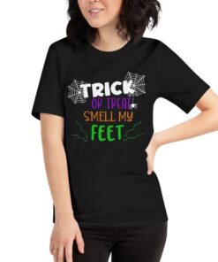 Trick or Treat Smell My Feet Halloween Shirt