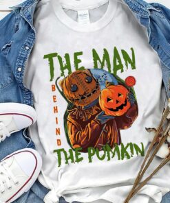 Trick 's Treat The Man Behind The Pumpkin Halloween 2021 Shirt