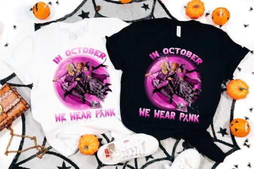 Hocus Pocus Sanderson Sisters Bleached Halloween Gift Shirt