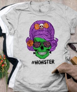 Funny Halloween Monsters Skull Shirt
