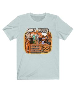 Sam's rules for Trick'r' treat movie Halloween shirt