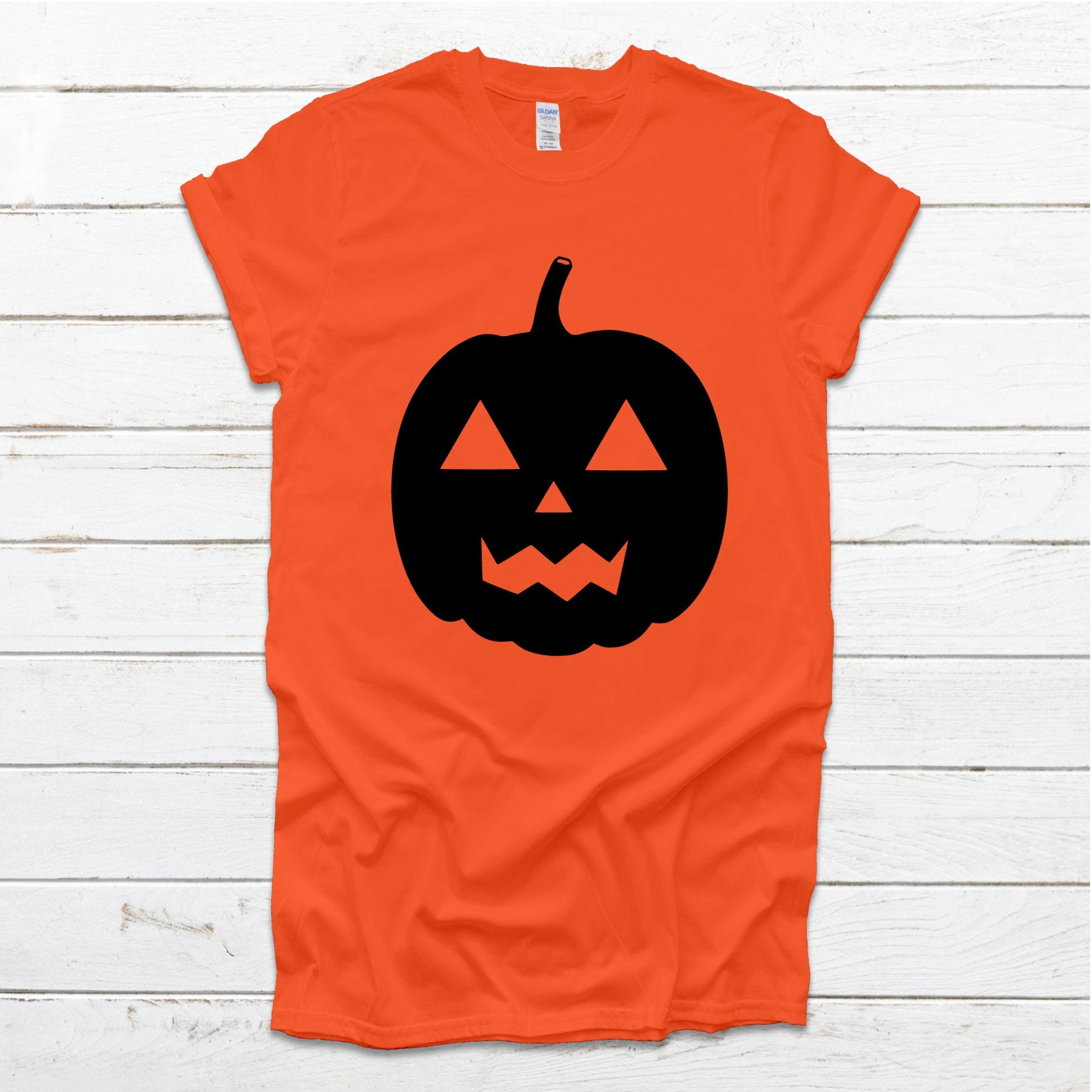 Halloween Pumpkin Carving Patch Shirt