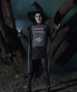 Born in a graveyard raised by a witch Shirt