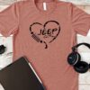 Peace Love Jeep Life Halloween Tshirt
