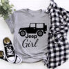 Halloween Jeep Girl Festival Shirt