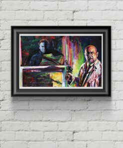Loomis And Michael Myers Halloween Poster