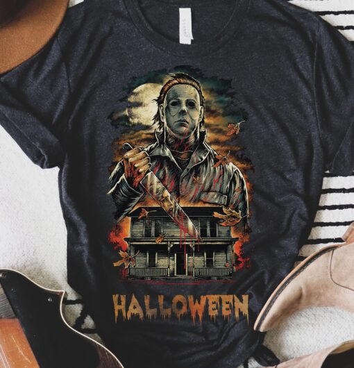 Michael Myers Horror Retro HALLOWEEN Shirt