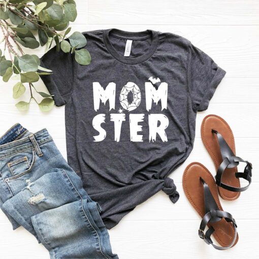 MOMSTER Mom Life Halloween Shirt