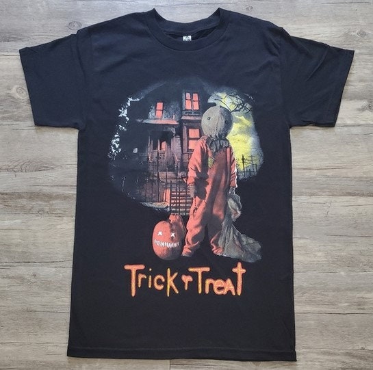 NEW TRICK R TREAT Hip Hop Fan Halloween Shirt