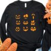 Halloween Pumpkin Family Face Shirt
