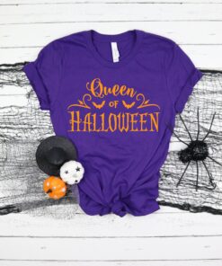 Queen of Halloween Sanderson Halloween Party Shirts