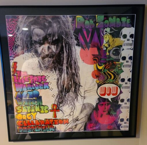 Rob Zombie Signed Limited Print Halloween Poster